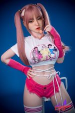 164cm (5ft5) D-Cup Fair Skin Pink Body Sad Eyes Movable Jaw Sex Doll [USA Stock] - Image 6