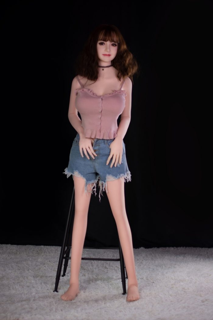 158cm (5ft2) Fair Skin European-American Descent Big Breasts Cute Style Sex Doll [USA Stock] - Image 4