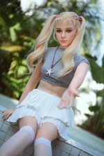 150cm(4ft9) A-Cup Small Delicate Build With Cute Baby Like Face Sex Doll [Customiz]